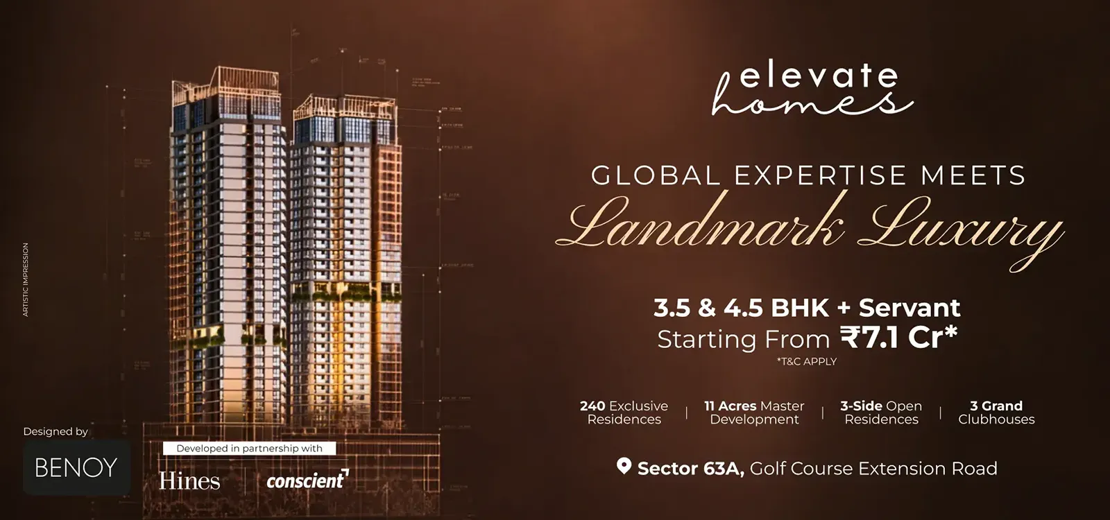 Conscient Elevate Sector 63A Gurgaon